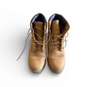 Timberland Women's Tan Combat Boots